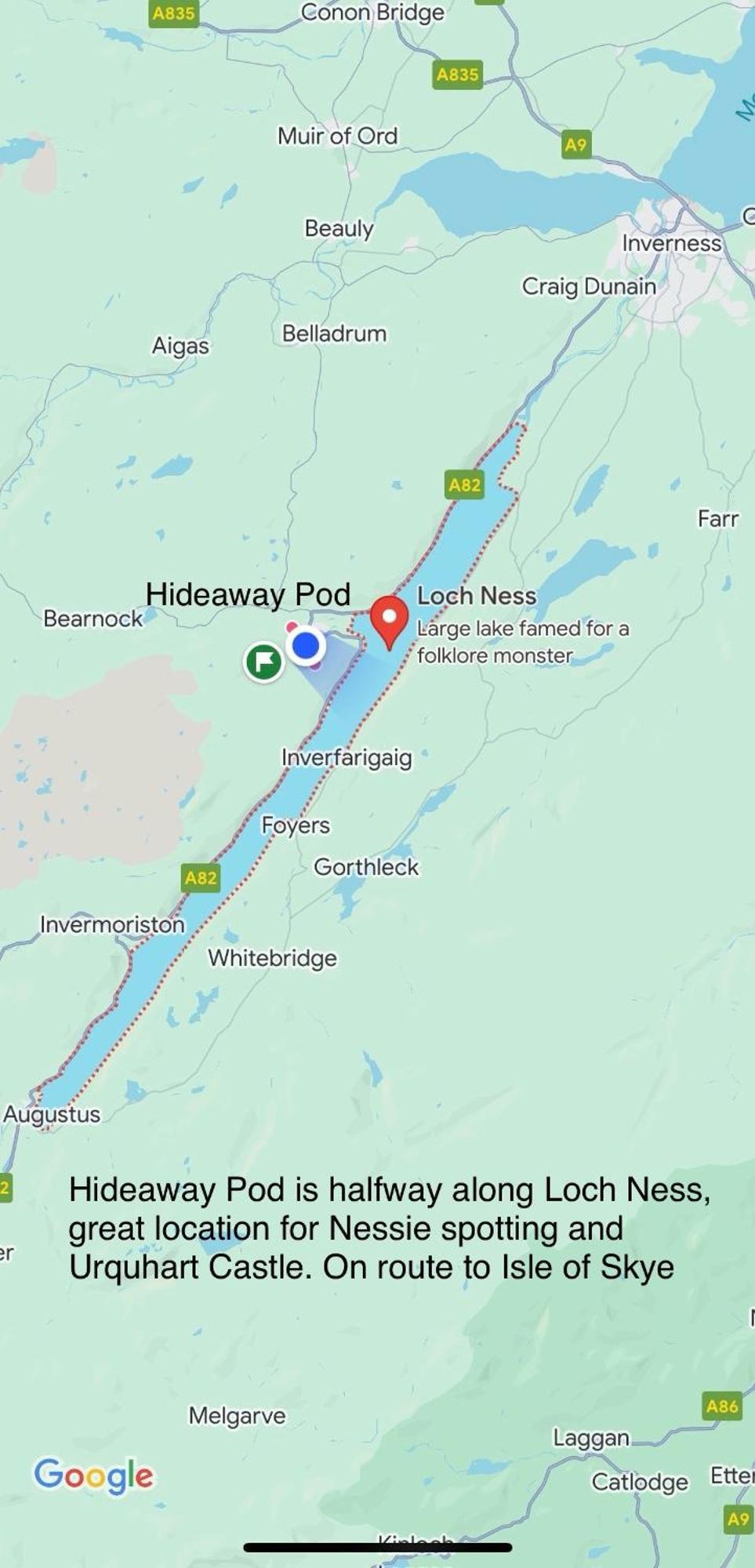 LewistonHideaway Pod Near Loch Ness For A Tranquil Retreatアパートメント エクステリア 写真